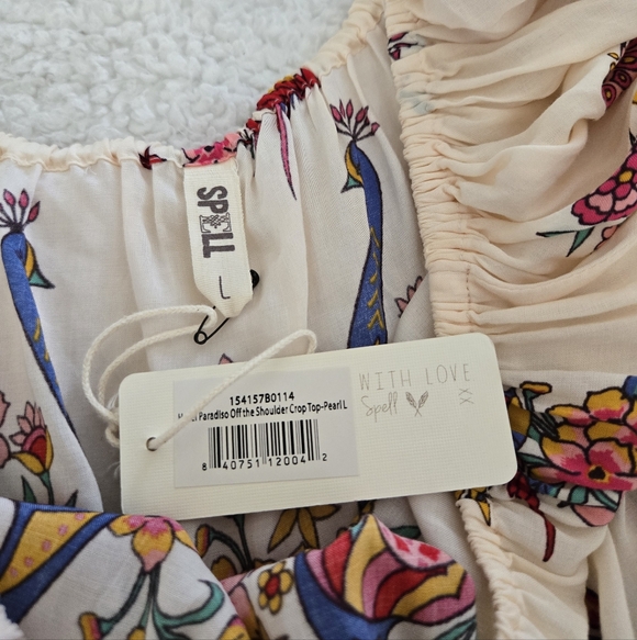 Spell NWT Hotel Paradiso Skirt Set SZ L ❤️🦄 - Picture 10 of 16